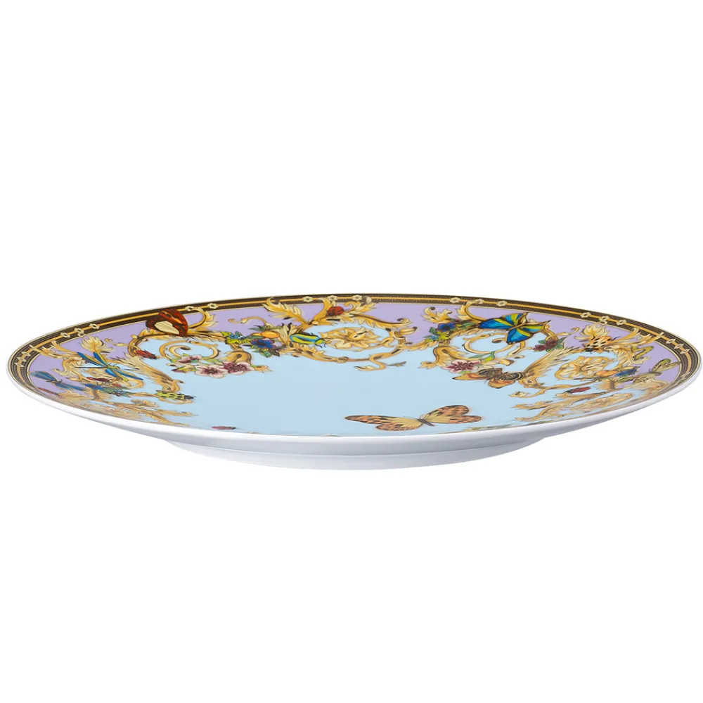 Versace Geschirr Teller-Rosenthal Le Jardin Tischkartenteller Durchmesser 33 cm aus Porzellan - Jardin