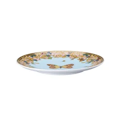 Versace Teller Set-Rosenthal Le Jardin 4 Speiseteller Durchmesser 17 cm aus Porzellan - Jardin