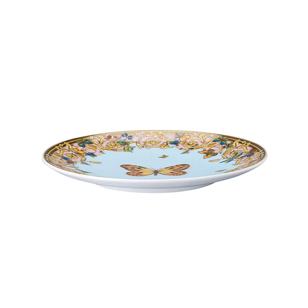 Versace Teller Set-Rosenthal Le Jardin 4 Speiseteller Durchmesser 17 cm aus Porzellan - Jardin