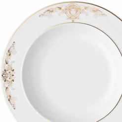 Versace Teller Set-Rosenthal Medusa Gala 22cm Suppenteller in Porzellandesign