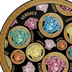 Versace Geschirr Teller-Rosenthal Medusa Amplified Multicolor Tischkartenteller - Amplifiedmulticolor
