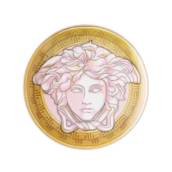 Versace Teller Set-Rosenthal Medusa Amplified 4 Speiseteller Durchmesser 17 cm - Medusaamplifield