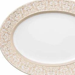 Versace Teller Set-Rosenthal Medusa Gala Oval 40cm Schale aus Porzellan Design
