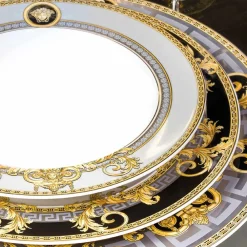 Versace Geschirr Teller-Rosenthal Prestige Gala Platzhalterteller Durchmesser 33 cm - Prestige