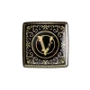 Versace Becher Set Design-Rosenthal Virtus Gala 6 flache Schüsseln eckig 15x15 cm aus Porzellan - Barock