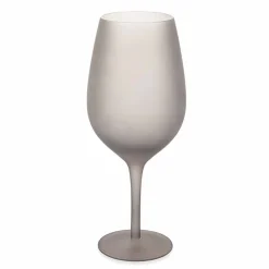 Viadurini Kitchen Weinkelch-Rot- oder Weißweinbecher Set aus farbigem Glas, 12 Stück - Rand