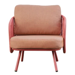 Viadurini in the Garden Garten Lounge Set-Rotes oder grünes Aluminium-Garten-Wohnzimmer - Regalrise