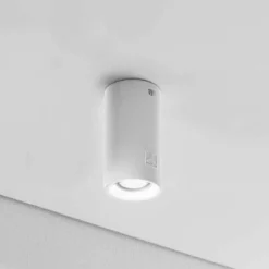 Aldo Bernardi Moderne Deckenleuchten-Runde Deckenlampe aus Beton oder Gips Nadir 12