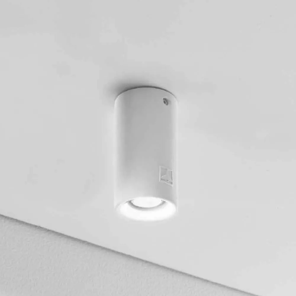 Aldo Bernardi Moderne Deckenleuchten-Runde Deckenlampe aus Beton oder Gips Nadir 12