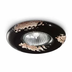 Ferroluce Vintage Deckenleuchten-Runde Deckenlampe aus Keramik Paula