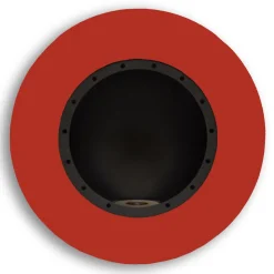 Viadurini Fire Design Wandkamine Bioethanol-Runde Designwand Bioethanol Kamin aus lackiertem Stahl - Trenton