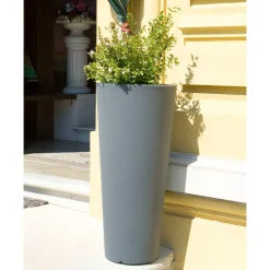 Viadurini in the Garden Lichtmöbel-Runde Fluofarbene Gartenvase mit Licht Made in Italy - Avanas