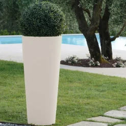 Viadurini in the Garden Lichtmöbel-Runde Fluofarbene Gartenvase mit Licht Made in Italy - Avanas