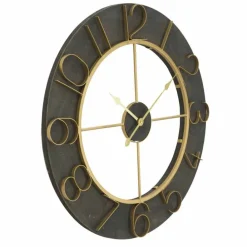 Viadurini Time Design Wanduhren-Runde Wanduhr Durchmesser 70 cm Modernes Design aus Eisen und MDF - Tonia