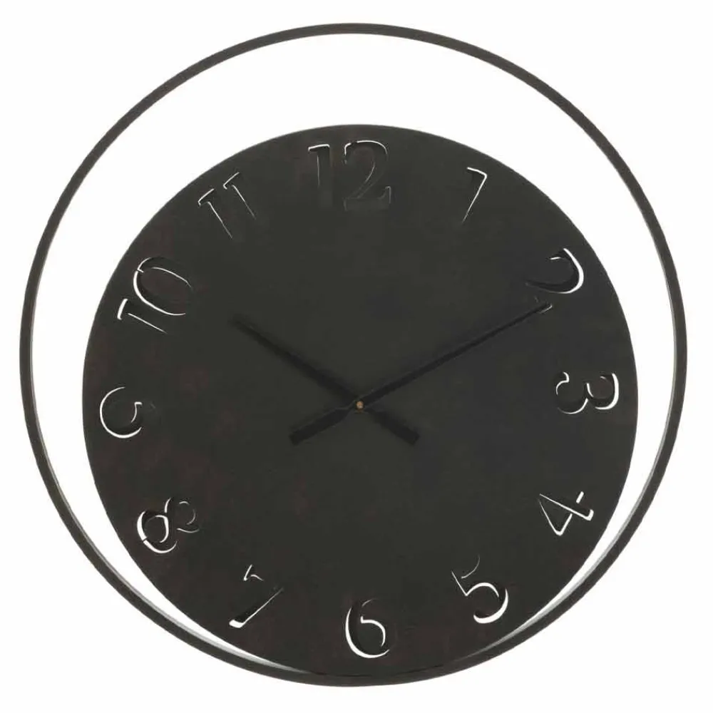 Viadurini Time Design Wanduhren-Runde Wanduhr Durchmesser 60 cm Modernes Eisen - Beatrix