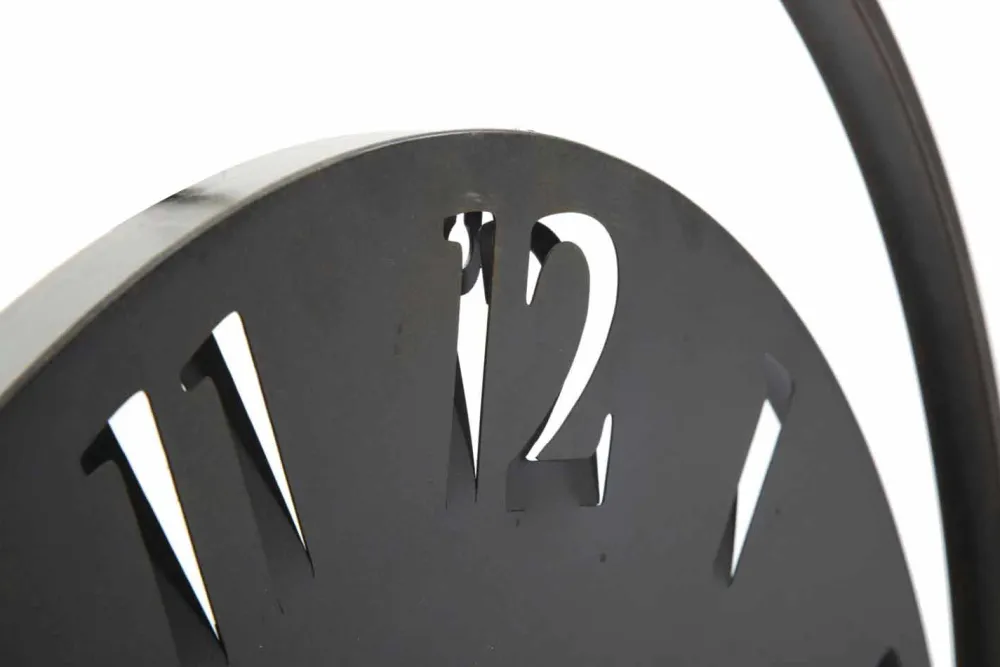 Viadurini Time Design Wanduhren-Runde Wanduhr Durchmesser 60 cm Modernes Eisen - Beatrix