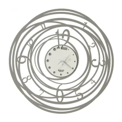 Viadurini Time Design Wanduhren-Runde Wanduhr in Eisen verziertem Design in 3 Farben - Doric