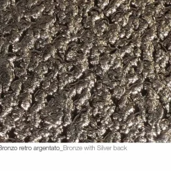 Viadurini Living Moderne Couchtische-Runder Couchtisch aus geschmiedetem Kristall und Metall Made in Italy - Livigno