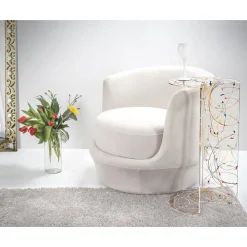 Viadurini Living Moderne Couchtische-Runder Couchtisch aus transparentem Plexiglas Made in Italy - Tabli