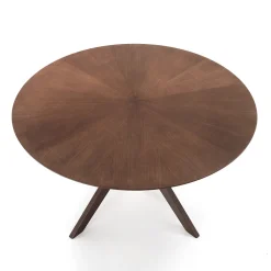 Viadurini Living Runde Tische-Runder Esstisch aus furniertem Mdf und Massivholz - Fulmine