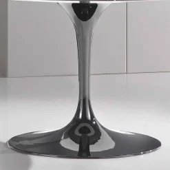 Viadurini Living Esstische Nach Mass|Runde Tische-Runder Esstisch aus hochwertigem Marquinia-Marmor Made in Italy - Nerone