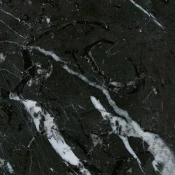 Viadurini Living Runde Tische|Esstische-Runder Esstisch aus Marmor und lackiertem Aluminium Made in Italy - Superb