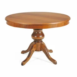 Viadurini Living Runde Tische-Runder Esstisch aus Massivholz Oliva