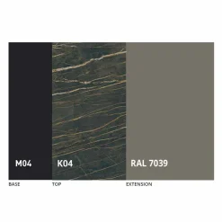 Viadurini Living Ausziehbare Esstische-Runder Esstisch ausziehbar bis 165 cm mit Keramikplatte - Pistolero