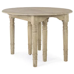 Viadurini Living Ausziehbare Esstische-Runder Esstisch ausziehbar bis 272 cm in Homemotion Wood - Guglio