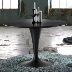 Viadurini Living Runde Tische-Runder Esstisch ausziehbar in modernem Design - Borgia