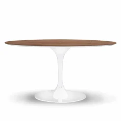 Viadurini Living Runde Tische-Runder Esstisch mit fein furnierter Platte, hergestellt in Italien – Dollars