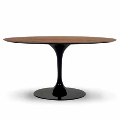 Viadurini Living Runde Tische-Runder Esstisch mit fein furnierter Platte, hergestellt in Italien – Dollars