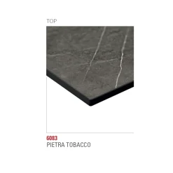 Viadurini Living Runde Tische-Runder Esstisch mit laminierter HPL-Platte Made in Italy - Lingotto