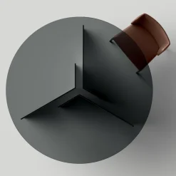 Viadurini Living Esstische Nach Mass|Esstische-Runder Esstisch mit Sockel und Glasplatte Made in Italy - Charles