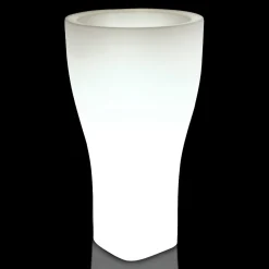 Viadurini in the Garden Gartenideen-Runder farbiger Gartentopf aus Polyethylen Made in Italy - Tremont