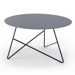 Viadurini in the Garden Garten Beistelltisch-Runder Garten Couchtisch aus Metall in verschiedenen Farben und 3 Größen - Magali