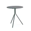 Viadurini in the Garden Gartentische Fest-Runder Gartentisch aus verzinktem Stahl Made in Italy - Ralph