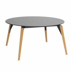 Vondom Moderne Couchtische-Runder hölzerner Couchtisch und HPL-Platte in 2 Größen - Faz Wood von