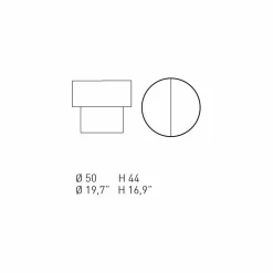 Viadurini Living Moderne Couchtische-Runder Nachttisch in modernem Design aus bordeauxrotem oder blauem Holz – Vinnie