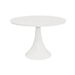 Viadurini in the Garden Gartentische Aus Aluminium-Runder Outdoor-Tisch aus pulverbeschichtetem Aluminium und Glas – Arcade