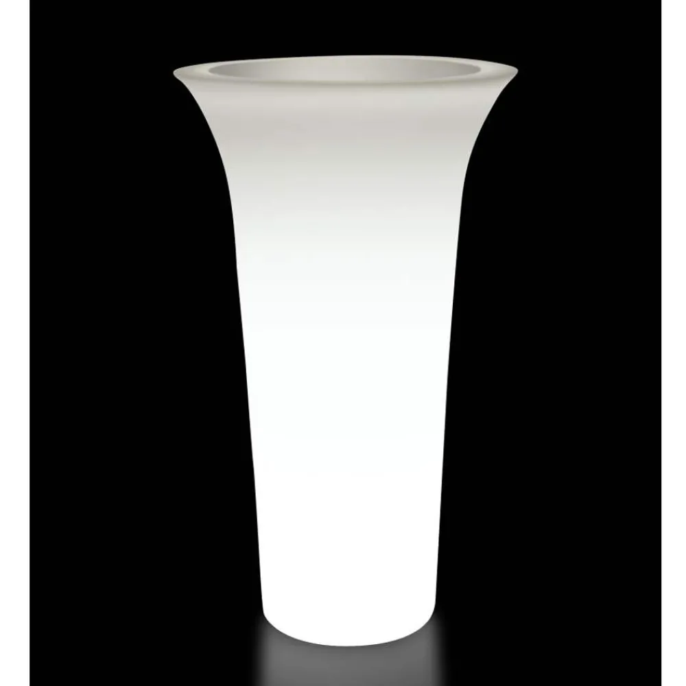 Viadurini in the Garden Gartenideen-Runder Pflanzkübel aus Polyethylen Made in Italy - Tremont