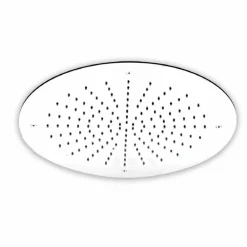 Viadurini Taps Duschköpfe-Runder Single Jet Duschkopf aus Edelstahl Made in Italy - Schwefel