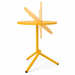 Viadurini in the Garden Garten Beistelltisch-Runder Tisch aus Metall und Blech für den Außenbereich Made in Italy - Alberic