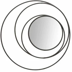 Viadurini Living Wandspiegel-Runder Wandspiegel im modernen Design aus Eisen - Selda