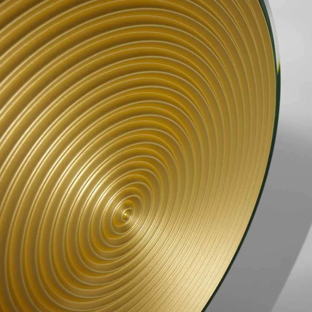 Viadurini Living Wandspiegel-Runder Wandspiegel mit Spiegelrahmen aus MDF