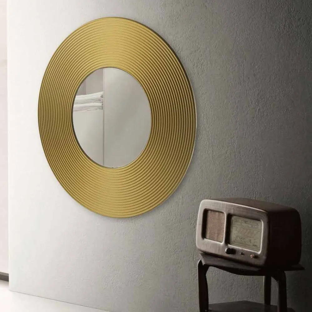 Viadurini Living Wandspiegel-Runder Wandspiegel modernes Design Malva