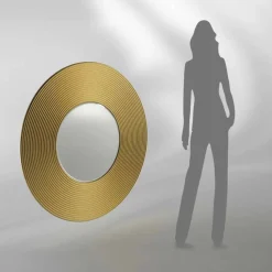 Viadurini Living Wandspiegel-Runder Wandspiegel modernes Design Malva