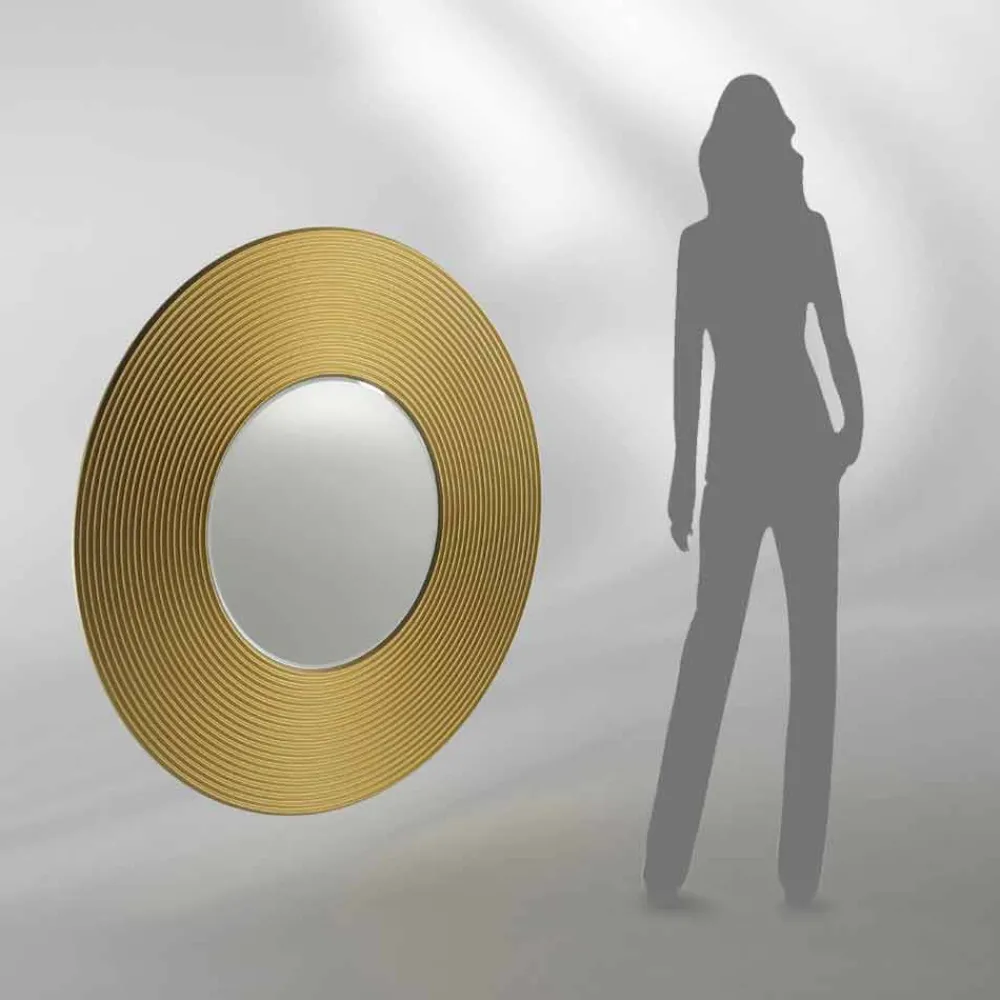 Viadurini Living Wandspiegel-Runder Wandspiegel modernes Design Malva