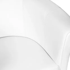 Viadurini Living Moderne Sessel-Runder Wannensessel mit Lederbezug, hergestellt in Italien – Farbe