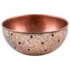 Viadurini Bathroom Kupferwaschbecken-Rundes handgefertigtes Waschtisch aus Kupfer, Murello